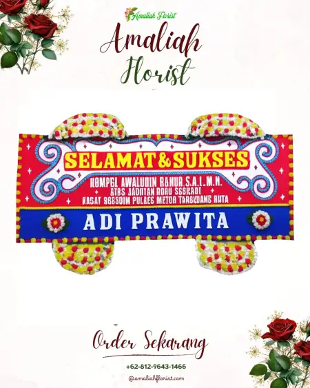 Papan Bunga Ucapan Selamat Tegal Sembadra